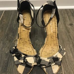 Black and White Heels